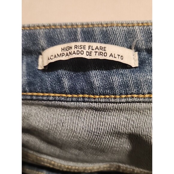 Ava & Viv High-Rise Flare Jeans Light‎ Wash Women's Plus Size 28 - Picture 6 of 9